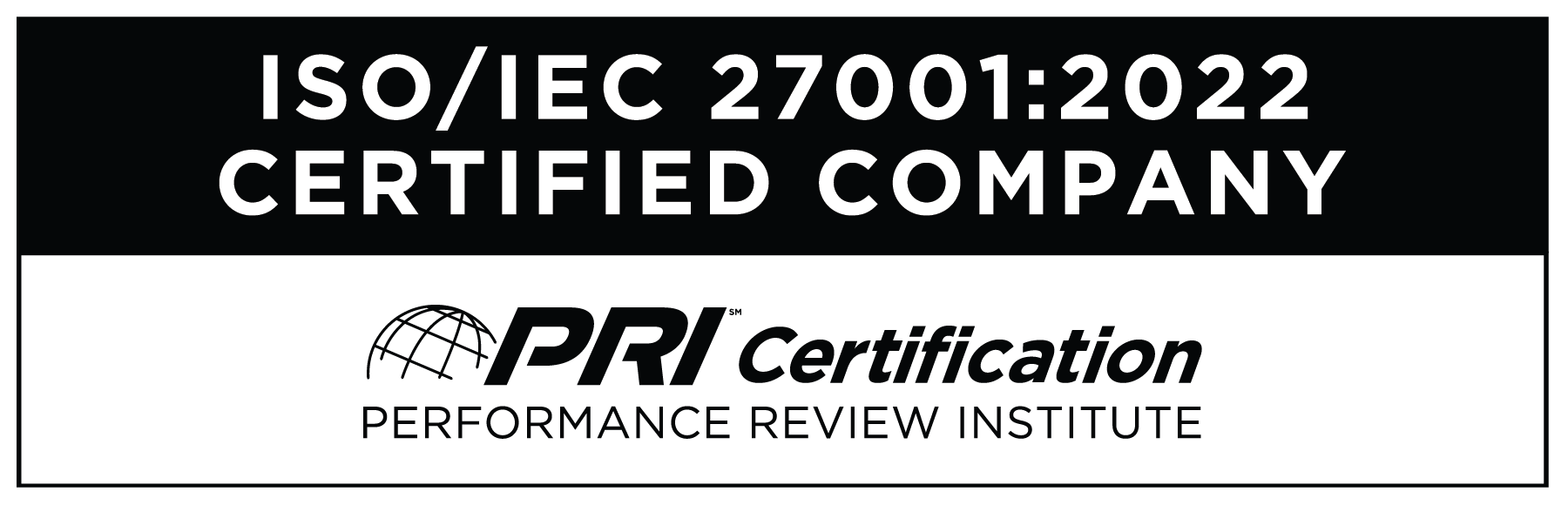 ISO 27001:2022 Certified